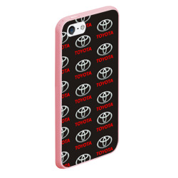 Чехол для iPhone 5/5S матовый Toyota - фото 2