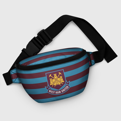 Поясная сумка 3D с принтом West Ham United, фото #5