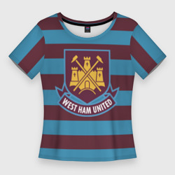 Женская футболка 3D Slim West Ham United