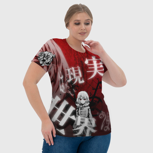 Женская футболка 3D с принтом Вечная тайна, фото #4