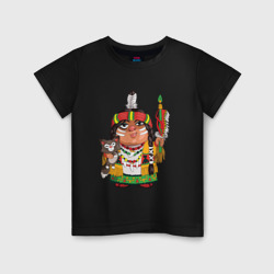 Детская футболка хлопок Забавные Индейцы 9