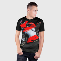 Мужская футболка 3D Slim Ducati - фото 2