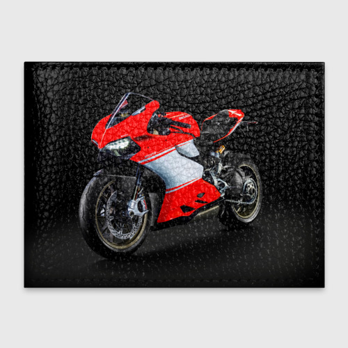 Обложка для студенческого билета Ducati, цвет черный
