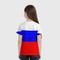 Детская футболка 3D Россия - фото 4