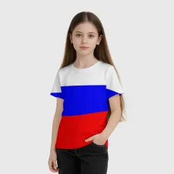Детская футболка 3D Россия - фото 2