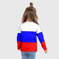 Детский лонгслив 3D Россия - фото 6