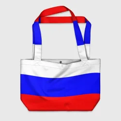 Пляжная сумка 3D Россия