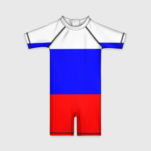 Детский купальный костюм 3D Россия