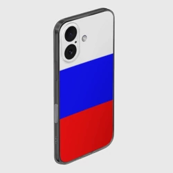 Чехол для iPhone 16 силиконовый с защитой камеры Россия - фото 2