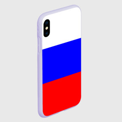 Чехол для iPhone XS Max матовый Россия - фото 2