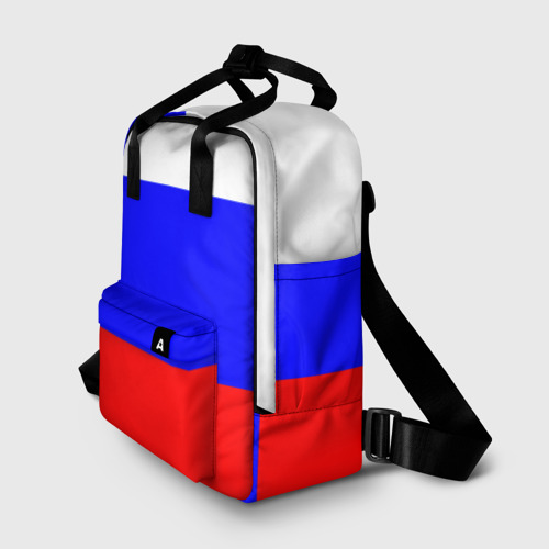 Женский рюкзак 3D с принтом Россия, фото на моделе #1