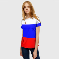Женская футболка 3D Россия - фото 2