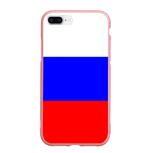 Чехол для iPhone 7Plus/8 Plus матовый Россия, цвет баблгам