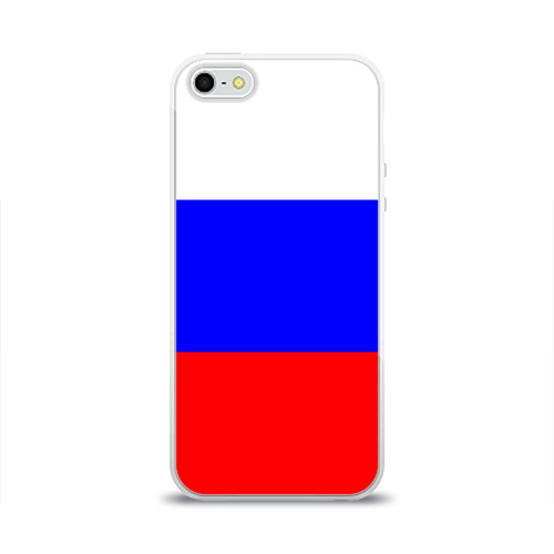 Чехол для Apple iPhone 5/5S силиконовый глянцевый Россия Фото 01 Чехол для Apple iPhone 5/5S силиконовый глянцевый Россия Фото 01