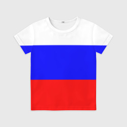 Детская футболка 3D Россия
