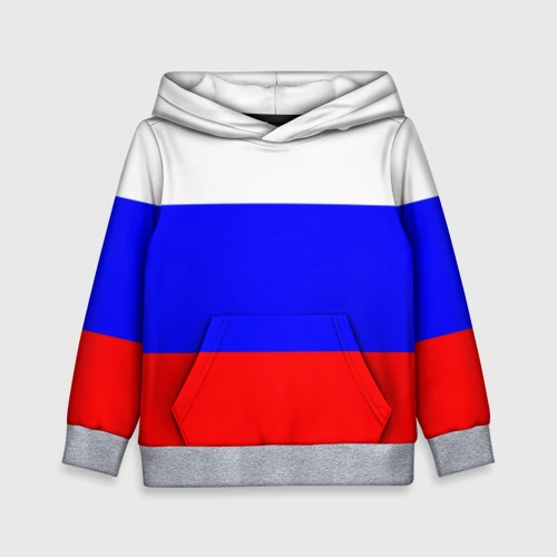 Детская толстовка 3D Россия