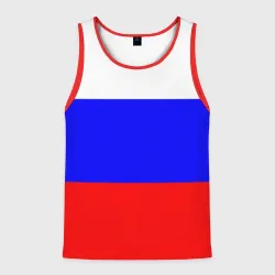 Мужская майка 3D Россия