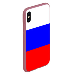 Чехол для iPhone XS Max матовый Россия - фото 2