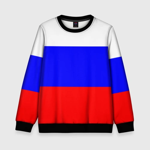 Детский свитшот 3D Россия