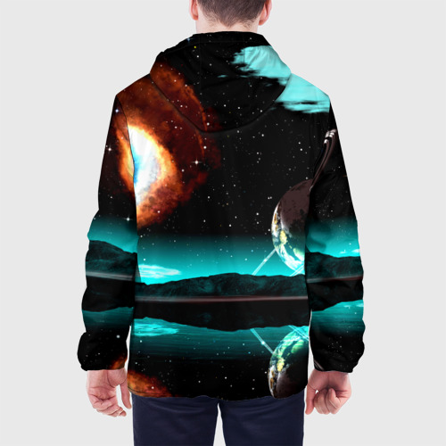 Мужская куртка 3D Планета, цвет 3D печать - фото 5