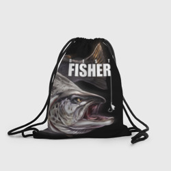 Рюкзак-мешок 3D Лучший рыбак - семга