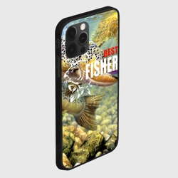 Чехол для iPhone 12 Pro Лучший рыбак - осетр - фото 2