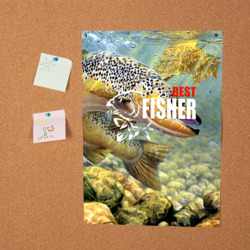 Постер Лучший рыбак - осетр - фото 2