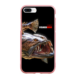 Чехол для iPhone 7Plus/8 Plus матовый Лучший рыбак