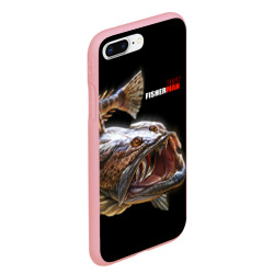 Чехол для iPhone 7Plus/8 Plus матовый Лучший рыбак - фото 2