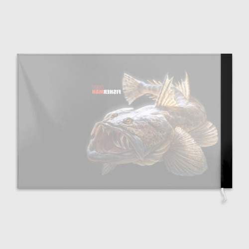 Флаг 3D Лучший рыбак - фото 2