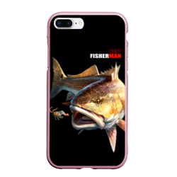 Чехол для iPhone 7Plus/8 Plus матовый Лучший рыбак