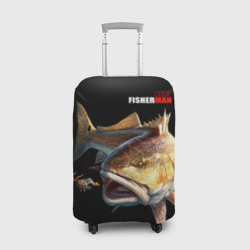 Чехол для чемодана 3D Лучший рыбак - охота за креветкой