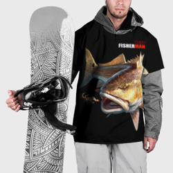 Накидка на куртку 3D Лучший рыбак - охота за креветкой