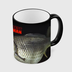 Кружка с полной запечаткой Лучший рыбак - лещ