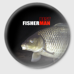 Значок Лучший рыбак - лещ