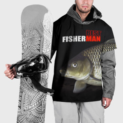 Накидка на куртку 3D Лучший рыбак - лещ