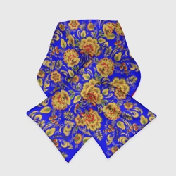 Шарф-пуховик 3D Хохлома