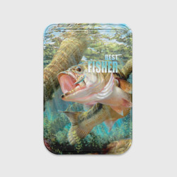 Картхолдер Magsafe магнитный Лучший рыбак - большой окунь