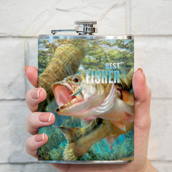 Фляга Лучший рыбак - большой окунь - фото 2