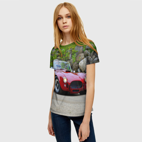 Женская футболка 3D Ford, цвет 3D печать - фото 3