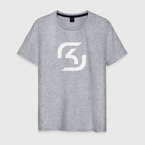 Мужская футболка хлопок SK-Gaming, цвет меланж
