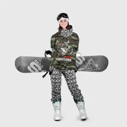 Накидка на куртку 3D Лучший рыбак - поклевка - фото 2