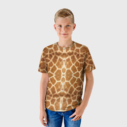 Детская футболка 3D Шкура Жирафа - фото 2