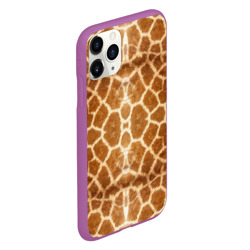 Чехол для iPhone 11 Pro матовый Шкура Жирафа - фото 2