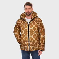 Мужская зимняя куртка 3D Шкура Жирафа - фото 2