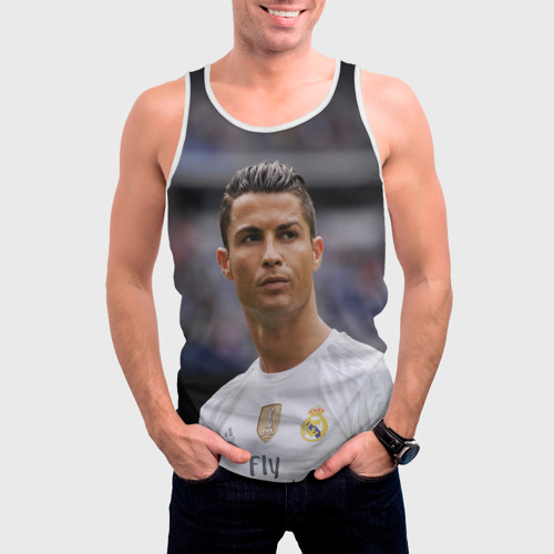 Мужская майка 3D Cristiano Ronaldo, цвет 3D печать - фото 3