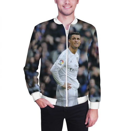 Мужской бомбер 3D Cristiano Ronaldo - фото 3