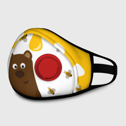 Маска из неопрена Медведь в мёде