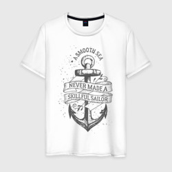 Мужская футболка хлопок Гладкое море
