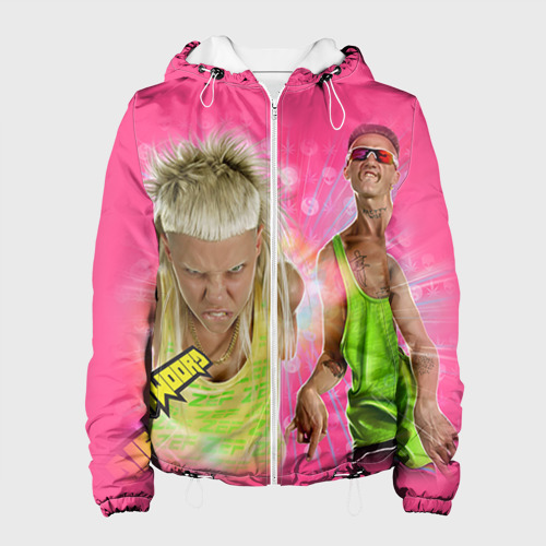 Женская куртка 3D Die Antwoord 9, цвет белый